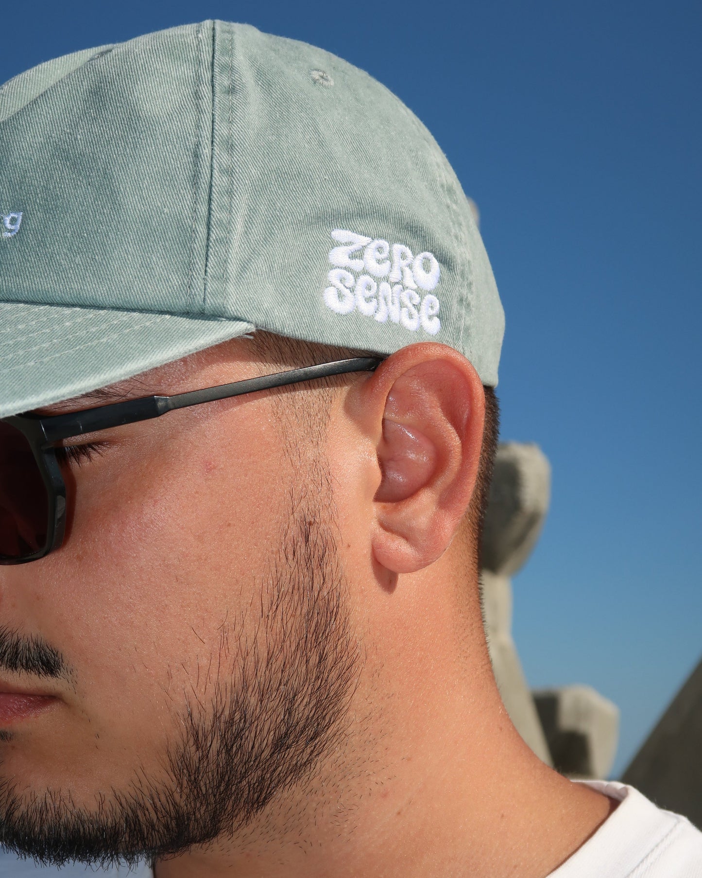 This Cap Does The Thinking - Vintage Sage Green