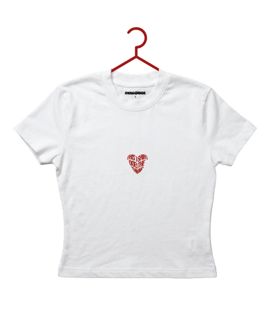 Bodycon Tee - This T-Shirt Does The Thinking